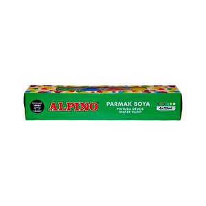 6 Renk Parmak Boyası 6x25ml