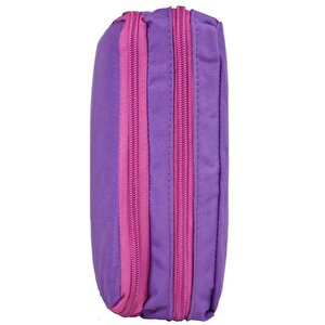 İki Gözlü Mor Kalem Çantası