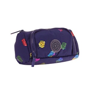 Kaukko Shine Plump Kalem Çantası Leaf K2689