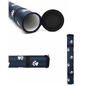 Pati Desenli Proje Tüpü 10,5 Cm Lacivert