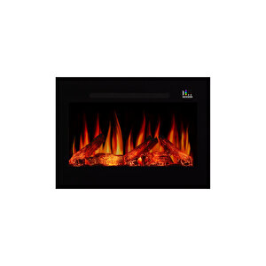 Zaya Pagla 80 - Isıtmalı Elektrikli Şömine