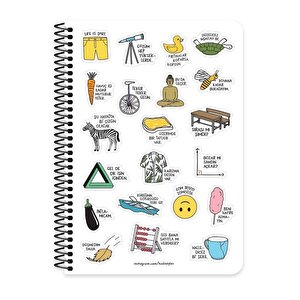 Keskin Color Hisli Şeyler 2024/2025 Akademik Ajanda Gözüm Hep Yükseklerde