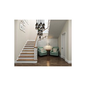 Avonni Av-4317-19bsy Siyah Boya Modern Avize E27 Metal 50 Cm