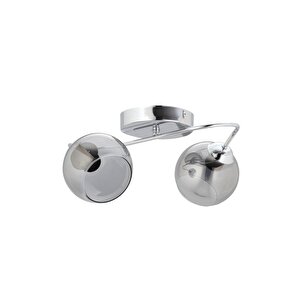 Avonni Av-7013-459-2k Krom Kaplama Modern Avize E27 Metal Cam 44 Cm