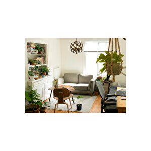 Av-1798-6e Eskitme Kaplama Modern Avize E27 Metal 40 Cm