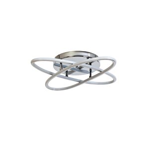 Avonni Ar-7014-6110-2k Krom Kaplama Modern Avize Led Alüminyum Silikon 64x64 Cm