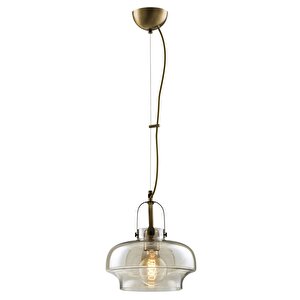 Av-5064-1e Eskitme Kaplama Modern Avize E27 Metal Cam 25 Cm