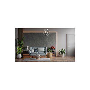 Av-7014-6168-3k Krom Kaplama Modern Avize Led Alüminyum Silikon 45x41 Cm