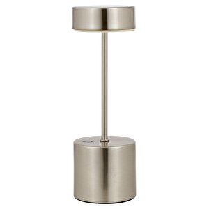 Ml-64003-n Eskitme Kaplama Masa Lambası Led Metal Pleksi 9 Cm