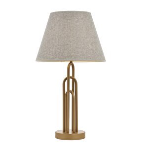 Ml-9134-1eb Eskitme Boya Masa Lambası E27 Metal Kumaş 33 Cm