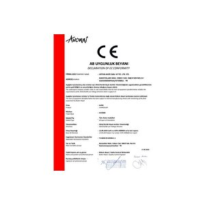 Avonni Av-4285-8k-ym Krom Kaplama Modern Avize E27 Metal Cam 110x60 Cm