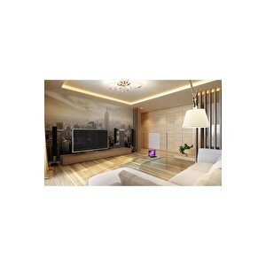 Avonni Ar-7014-6102-4bkr Bakır Kaplama Modern Avize Led Alüminyum Silikon 59x44 Cm