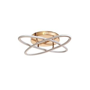 Avonni Ar-7014-6110-2bkr Bakır Kaplama Modern Avize Led Alüminyum Silikon 64x64 Cm