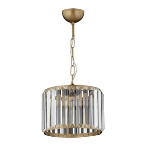 Avonni Av-7013-520-t3-e Eskitme Kaplama Modern Avize E27 Metal Kristal 23 Cm