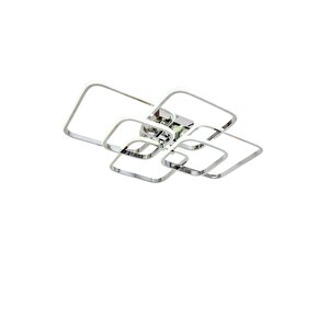 Ar-7014-6101-6k Krom Kaplama Modern Avize Led Alüminyum Silikon 71x56 Cm