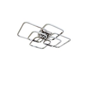 Avonni Ar-7014-6101-6k Krom Kaplama Modern Avize Led Alüminyum Silikon 71x56 Cm