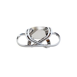 Avonni Ar-7014-6115-3k Krom Kaplama Modern Avize Led Alüminyum Silikon 51x51 Cm