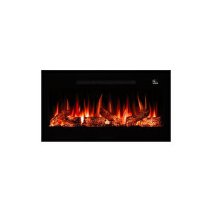 Zaya Pagla 130 - Isıtmalı Elektrikli Şömine