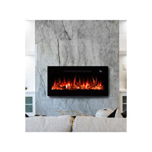 Zaya Pagla 130 - Isıtmalı Elektrikli Şömine