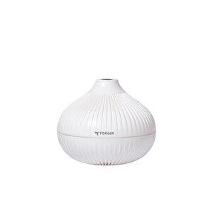 Hava Nemlendiricisi Buhar Makinesi Gece Lambalı Ultrasonik H12 Beyaz