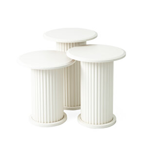 Bohem Zi̇gon Sehpa, Ekru