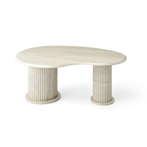 Bohem Fasülye Orta Sehpa, Traverten