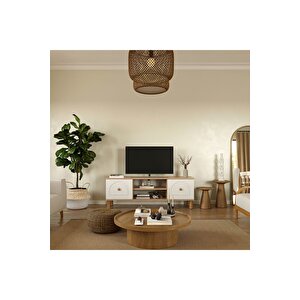 Bohem Tv Ünitesi 150 Cm 2 Kapaklı Mdf Kapaklı Tv Ünitesi