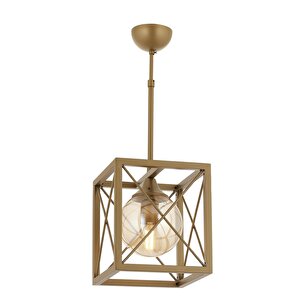 Av-1732-1eb Eskitme Boya Modern Avize E27 Metal Cam 25x25 Cm