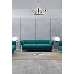 Av-7013-402-6k Krom Kaplama Modern Avize E27 Metal Cam 70 Cm