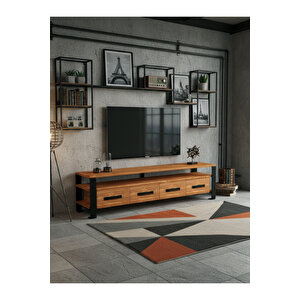 Sea Doğal Ahşap Çekmeceli̇ Tv Üni̇tesi̇ - 190cm 190 cm