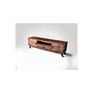 Pearl Doğal Ahşap Çekmeceli̇ Tv Üni̇tesi̇ - 190cm 190 cm