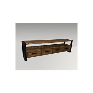 Bell Doğal Ahşap Çekmeceli̇ Tv Üni̇tesi̇ - 230cm 230 cm