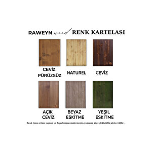 Deryawood Sea Doğal Ahşap Çekmeceli̇ Tv Üni̇tesi̇ - 220cm