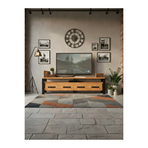 Sea Doğal Ahşap Çekmeceli̇ Tv Üni̇tesi̇ - 180cm 180 cm
