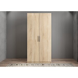 Bar İki Kapaklı Gardırop Meşe G.i.l_7_90cm 90 cm