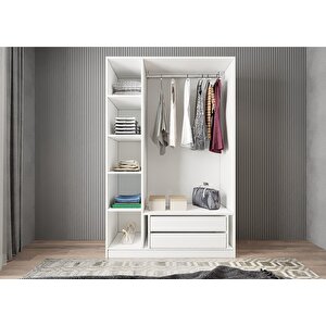 Bar Üç Kapaklı Gardırop G.u.b_1_120cm 120 cm