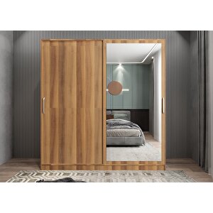 Kale Sürgülü Gardırop Ceviz G.r.k_3_208 208 cm