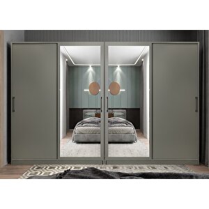 Yıldız Sürgülü Gardırop Antrasit G.r.y_2_240 240 cm