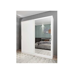 Kale Sürgülü Gardırop Beyaz G.r.k_1_208cm 208 cm