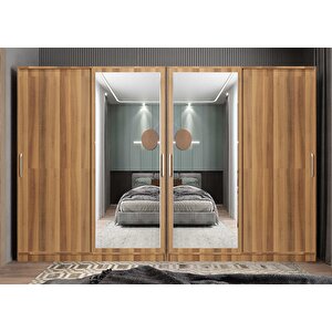 Yıldız Sürgülü Gardırop Ceviz G.r.y_5_320 320 cm