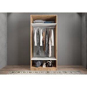 Bar İki Kapaklı Gardırop Çam G.i.b_5_90cm 90 cm