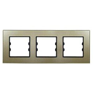 Apg303-71 Asfir Pleksiglas Şampanya Üçlü Çerçeve (mekanizma Hariç)