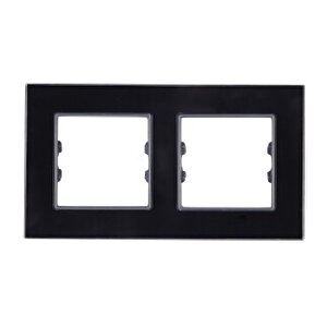 Apg202-71 Asfir Pleksiglas Parlak Siyah İkili Çerçeve (mekanizma Hariç)