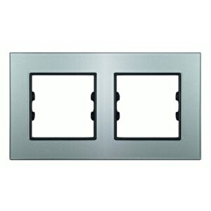 Apg402-71 Asfir Pleksiglas Parlak Gümüş İkili Çerçeve (mekanizma Hariç)