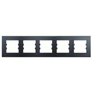 Apg505-71 Asfir Pleksiglas Mat Siyah Beşli Çerçeve (mekanizma Hariç)