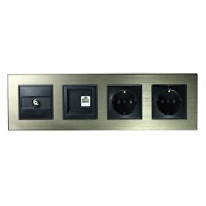 Alg104-71 Asfir Alüminyum Bronz Dörtlü Çerçeve (mekanizma Hariç)