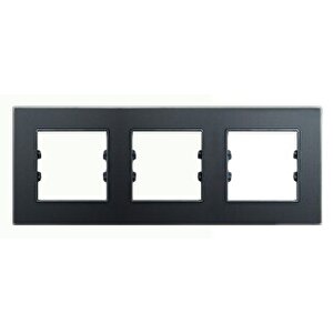 Apg503-71 Asfir Pleksiglas Mat Siyah Üçlü Çerçeve (mekanizma Hariç)