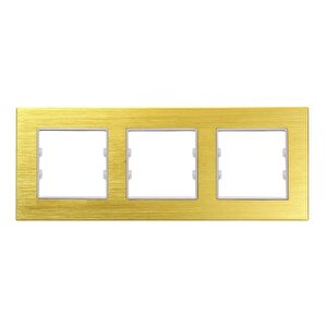Alg503-21 Asfir Alüminyum Gold Üçlü Çerçeve (mekanizma Hariç)