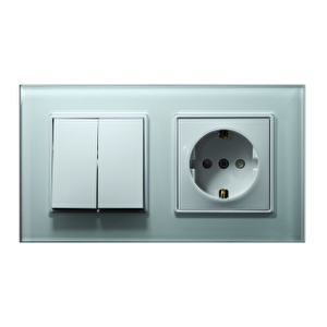 Apg102-21 Asfir Pleksiglas Parlak Beyaz İkili Çerçeve (mekanizma Hariç)