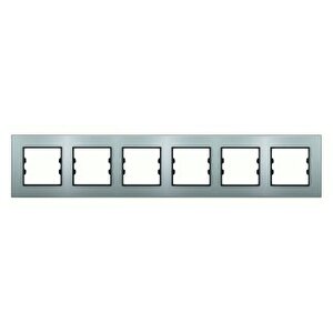 Apg406-71 Asfir Pleksiglas Parlak Gümüş Altılı Çerçeve (mekanizma Hariç)